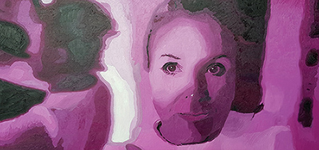Selbstportrait von Gabriele Waller