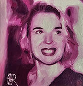 ein Miniformat in Öl Gabriele Waller